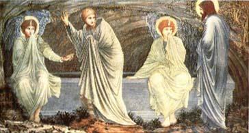 Edward Burne-Jones The Morning of the Resurrection china oil painting image